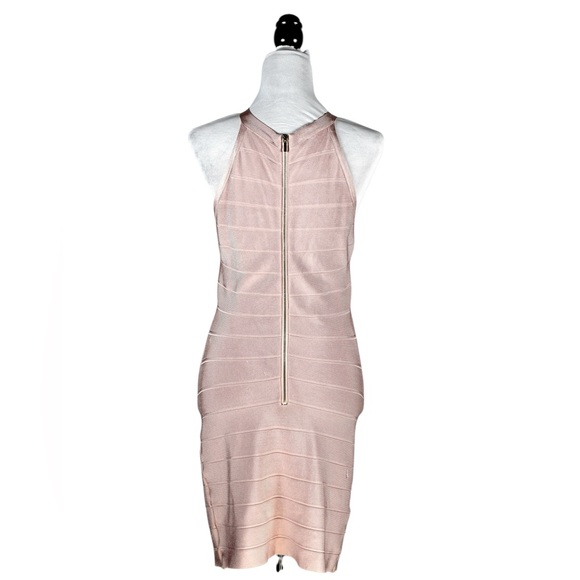 Bebe Misty Rose Embellished Bandage Bodycon Dress – Size M - Picture 6 of 16